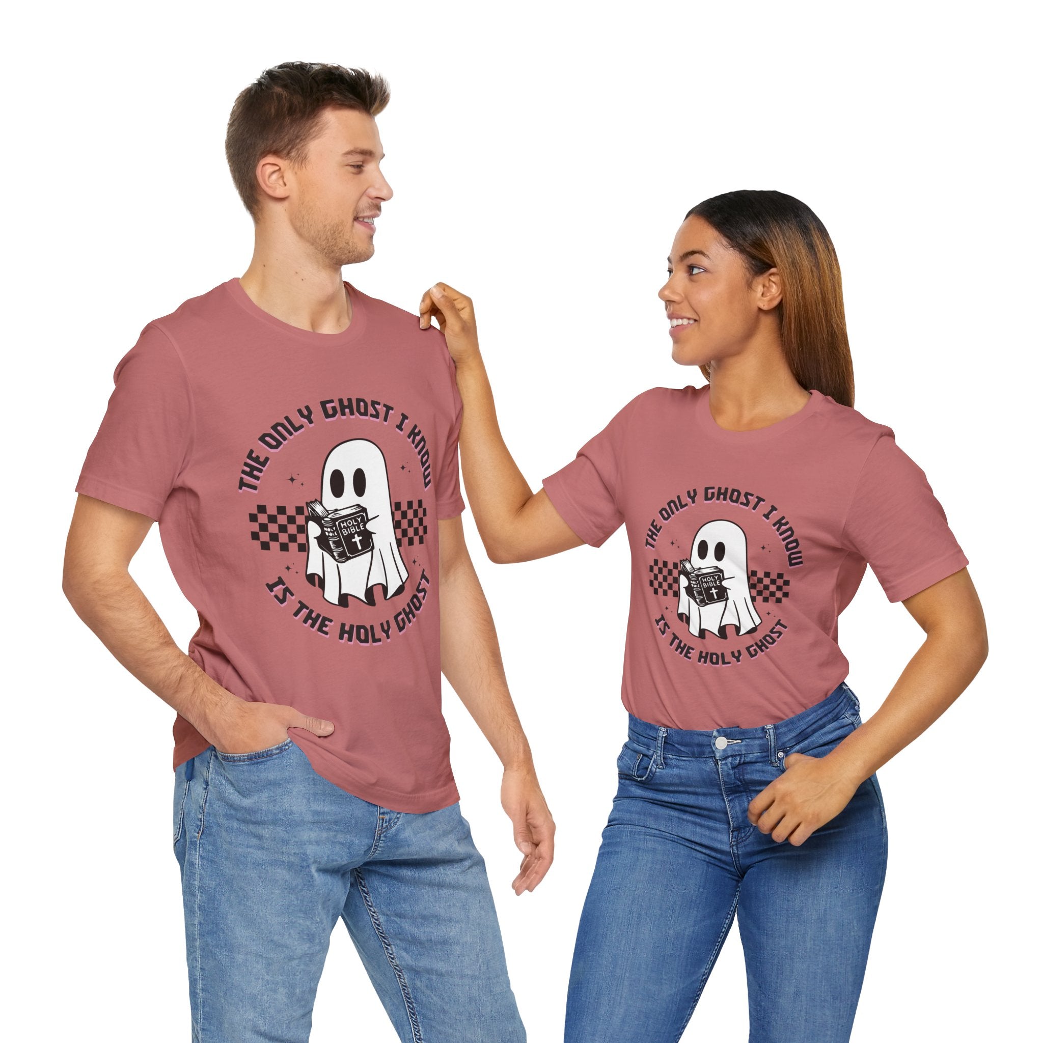 The Only Ghost I Know Is the Holy Ghost — Fall Faith Tee