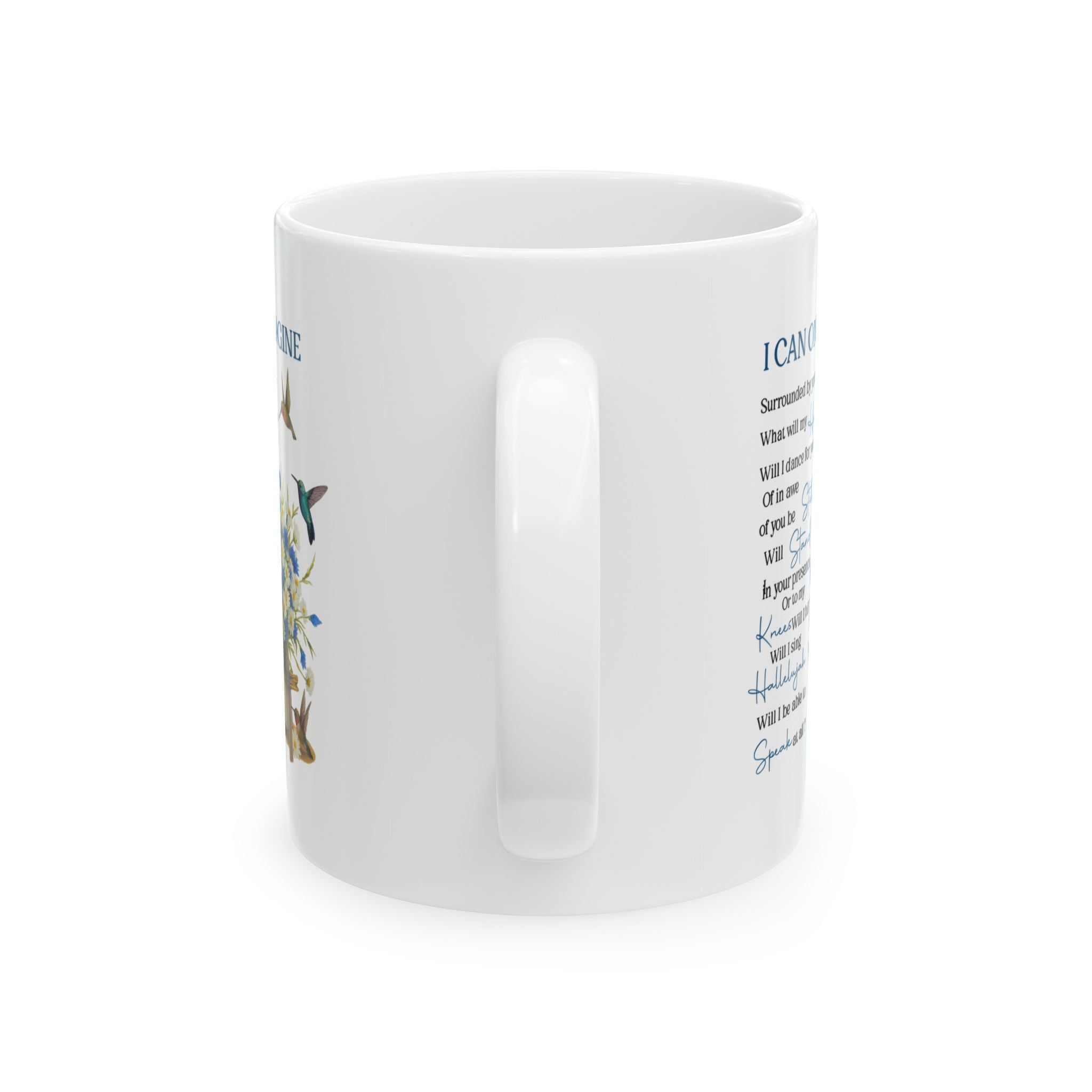 Inspirational Ceramic Mug with Uplifting Quote, Coffee Cup, Gift for Friends, Motivational Office Decor, Tea Mug for Home