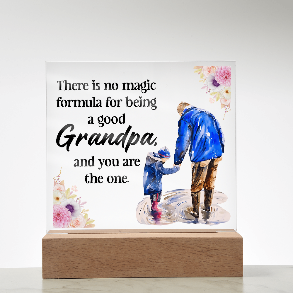 Acrylic Plaque -  Grandpa