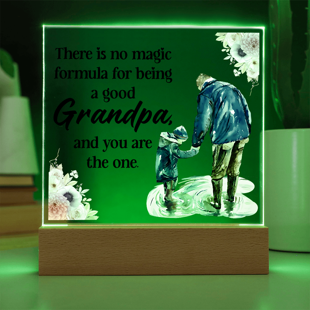 Acrylic Plaque -  Grandpa