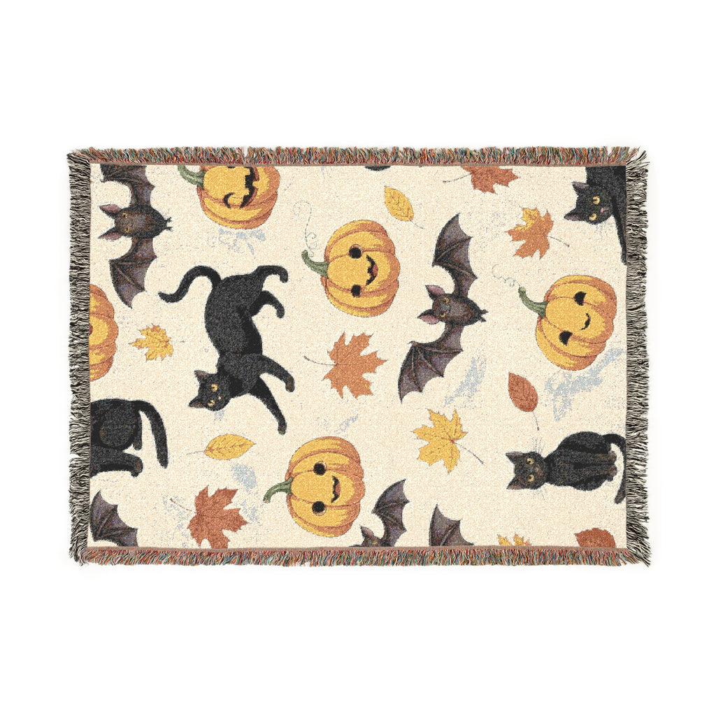 Halloween Woven Blanket