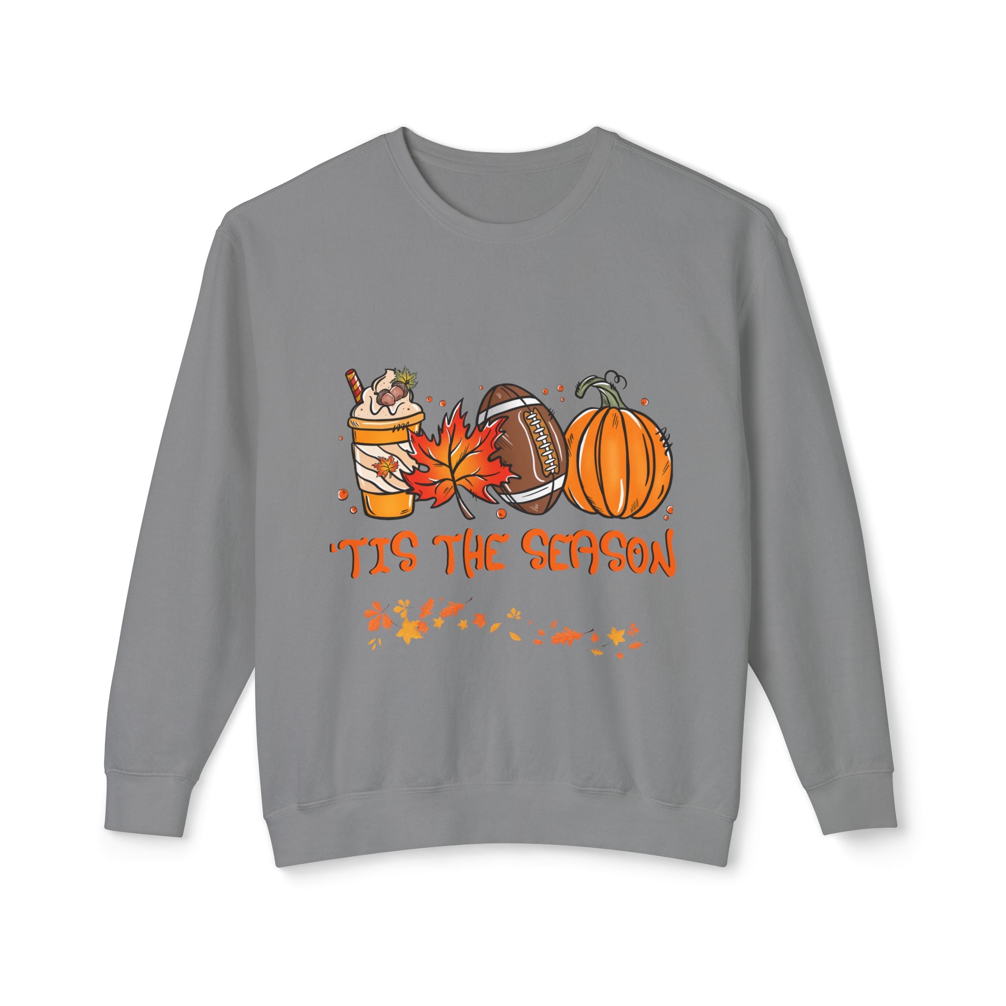 Fall Vibes Unisex Sweatshirt, Cozy Autumn Apparel, Perfect for Halloween and Thanksgiving, Casual Comfortable Gift