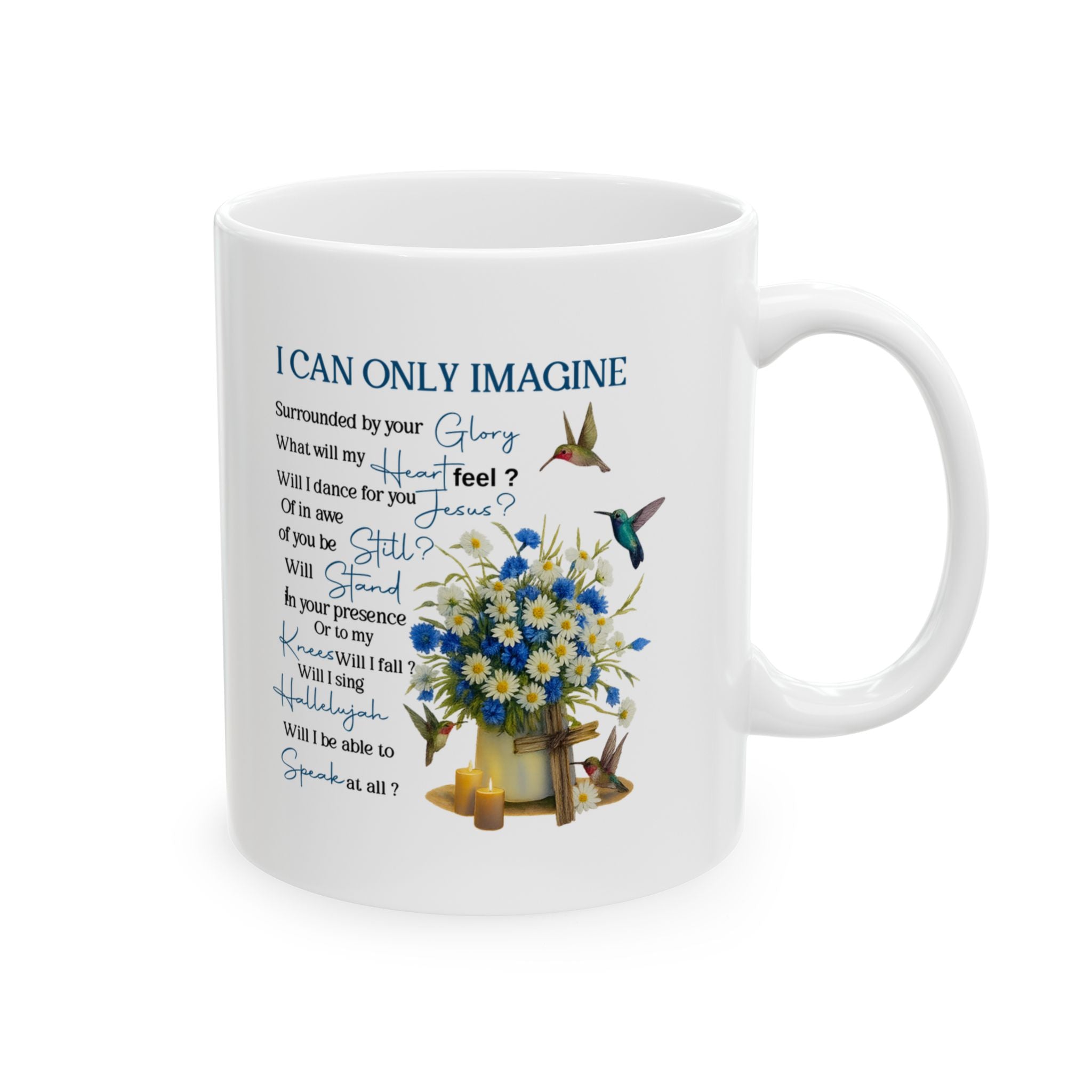 Inspirational Ceramic Mug with Uplifting Quote, Coffee Cup, Gift for Friends, Motivational Office Decor, Tea Mug for Home