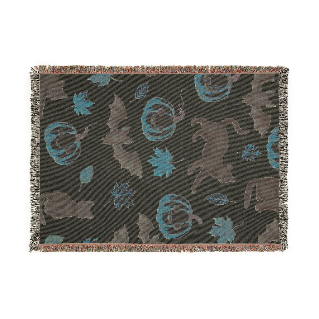 Halloween Woven Blanket