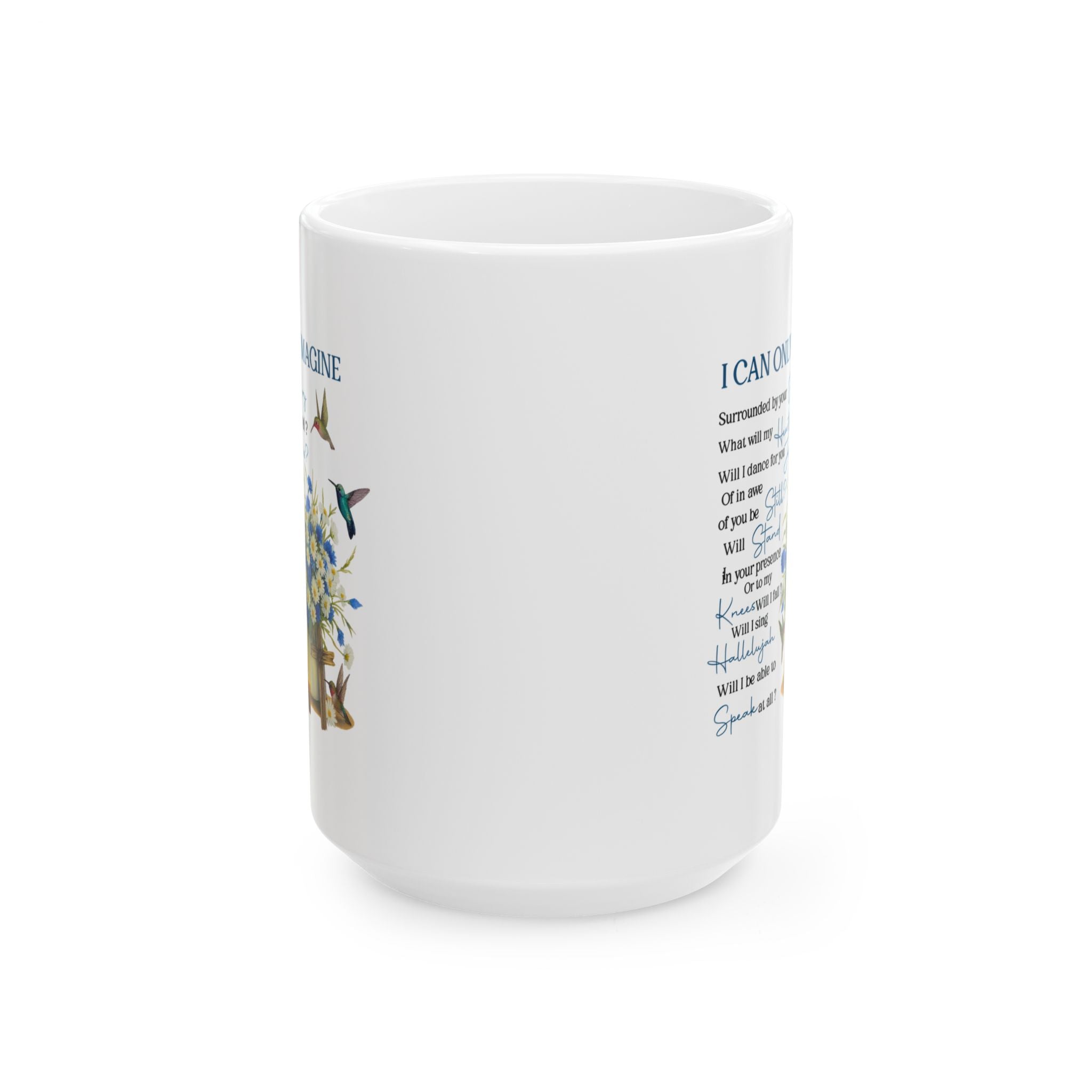 Inspirational Ceramic Mug with Uplifting Quote, Coffee Cup, Gift for Friends, Motivational Office Decor, Tea Mug for Home