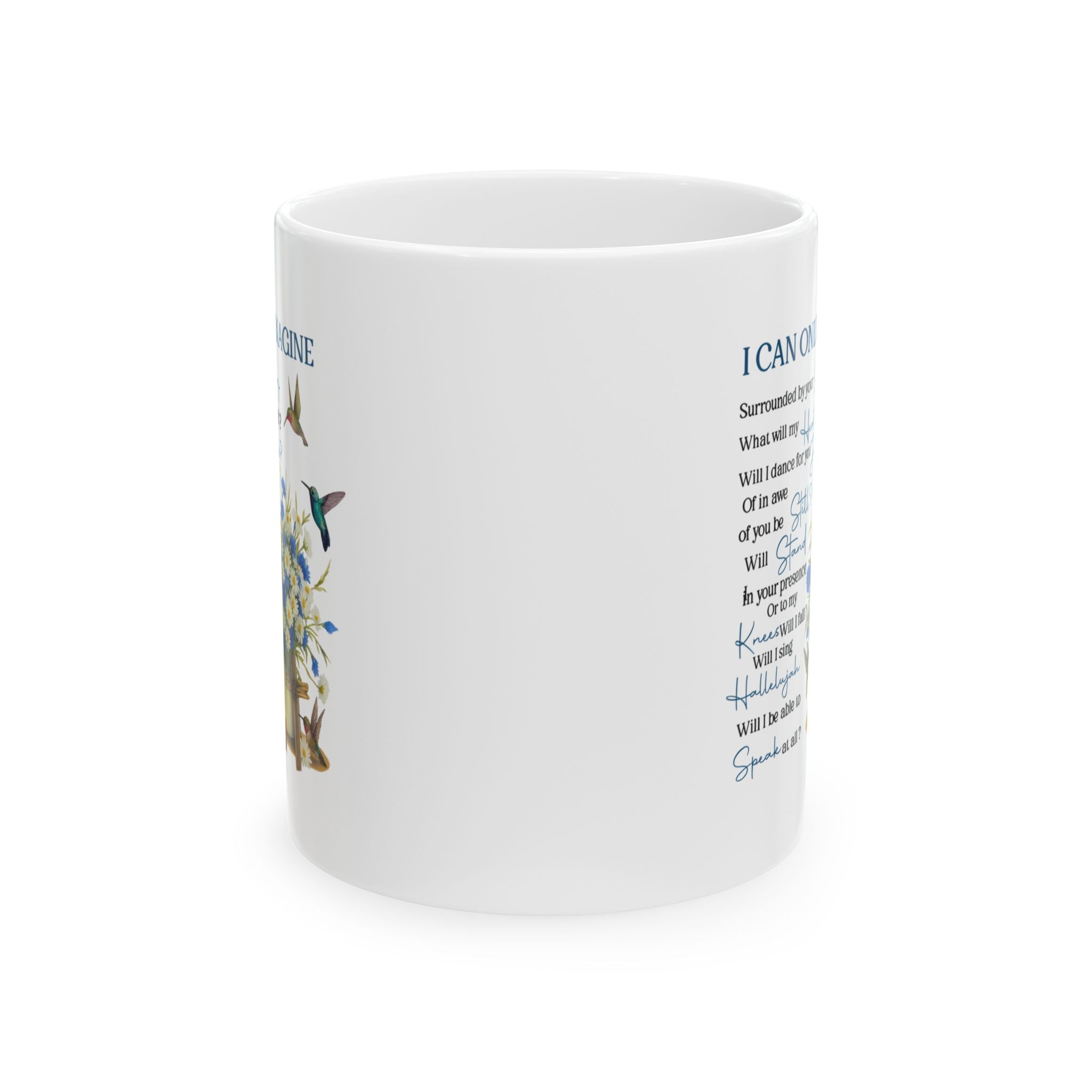 Inspirational Ceramic Mug with Uplifting Quote, Coffee Cup, Gift for Friends, Motivational Office Decor, Tea Mug for Home