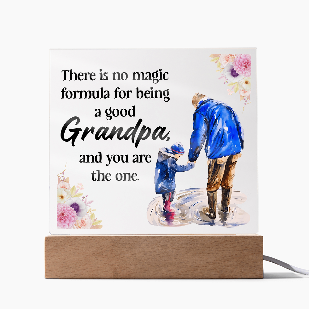 Acrylic Plaque -  Grandpa