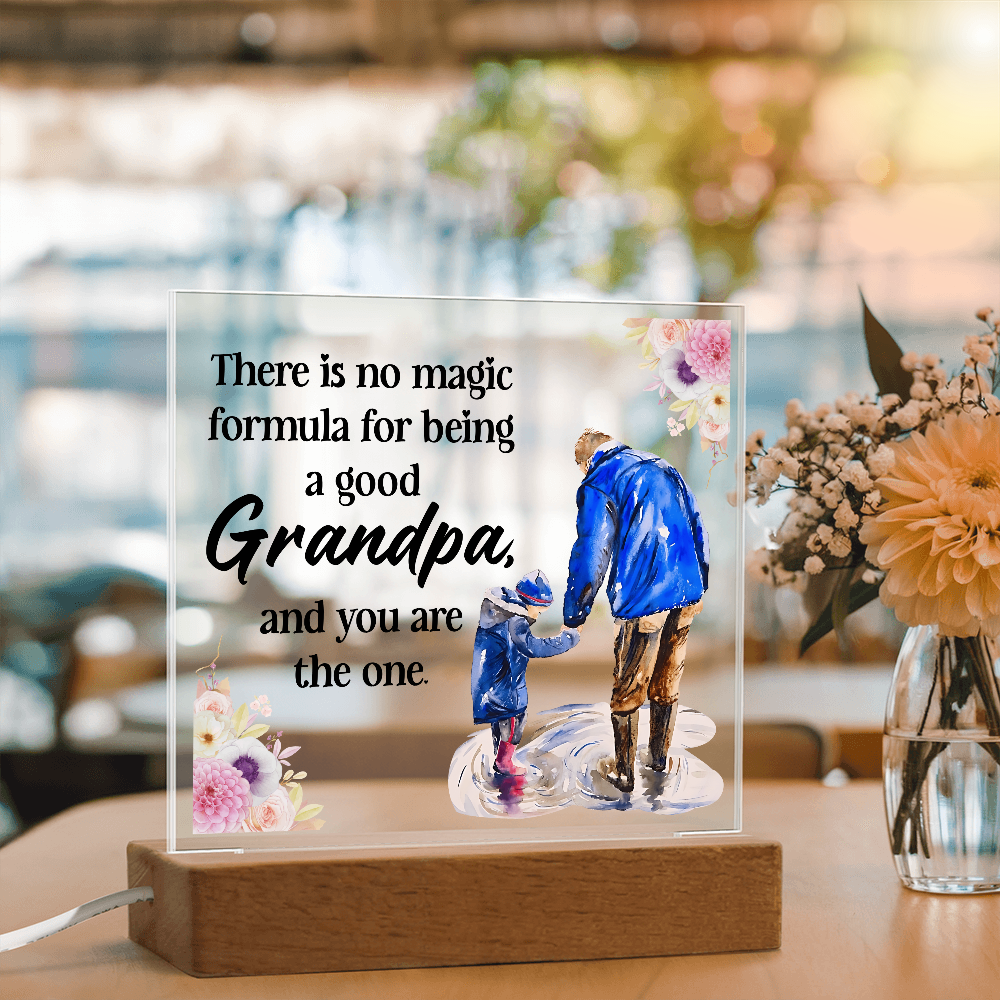 Acrylic Plaque -  Grandpa