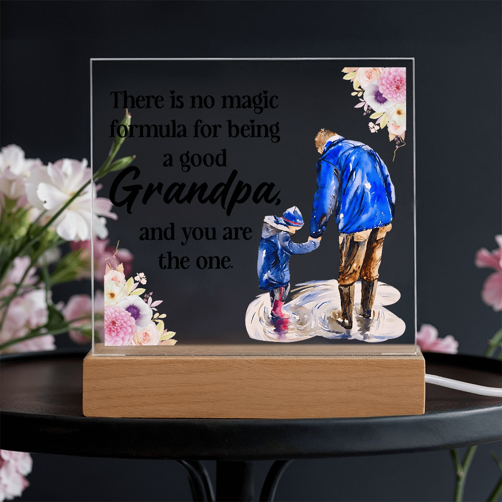 Acrylic Plaque -  Grandpa