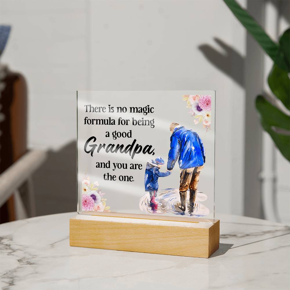 Acrylic Plaque -  Grandpa