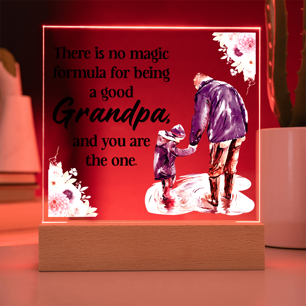 Acrylic Plaque -  Grandpa