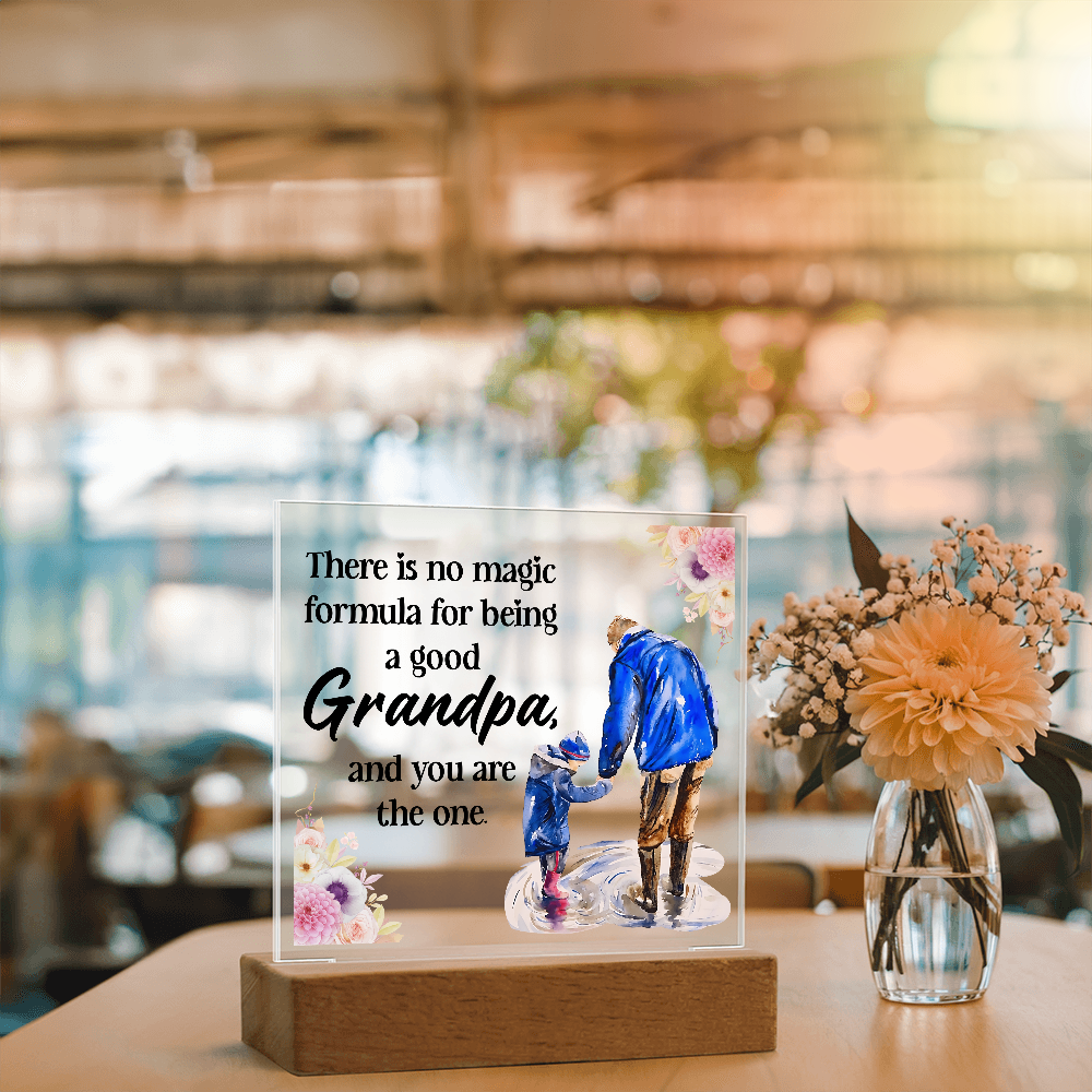 Acrylic Plaque -  Grandpa