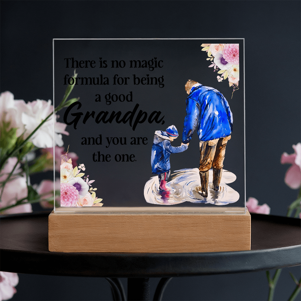 Acrylic Plaque -  Grandpa