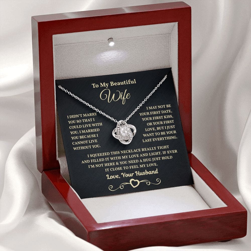 The Gift She'll Never Forget - Love Knot Necklace